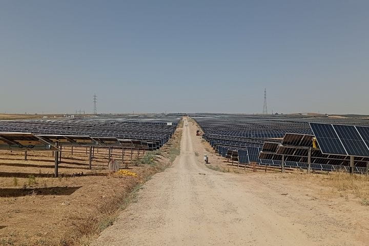 Planta solar fotovoltaica en España (fuente propia)